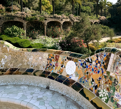 Photo of Gaudi Park in Barcelona by Alisa Skripina at Pexels.