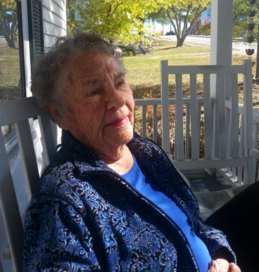 Photo of Roger's mother.